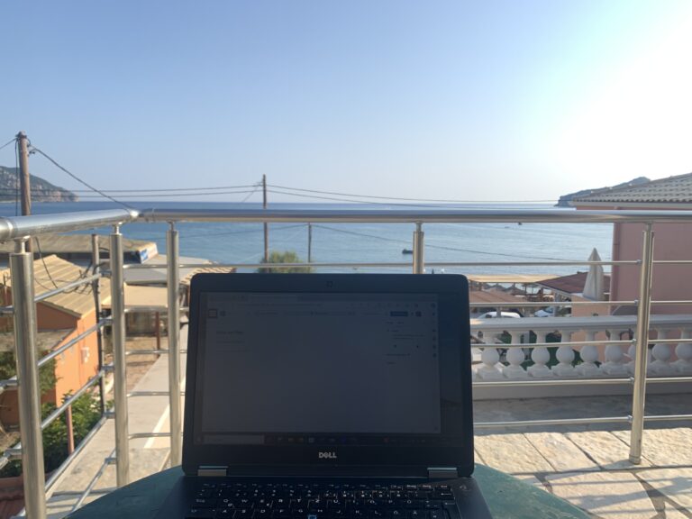 Office am Meer