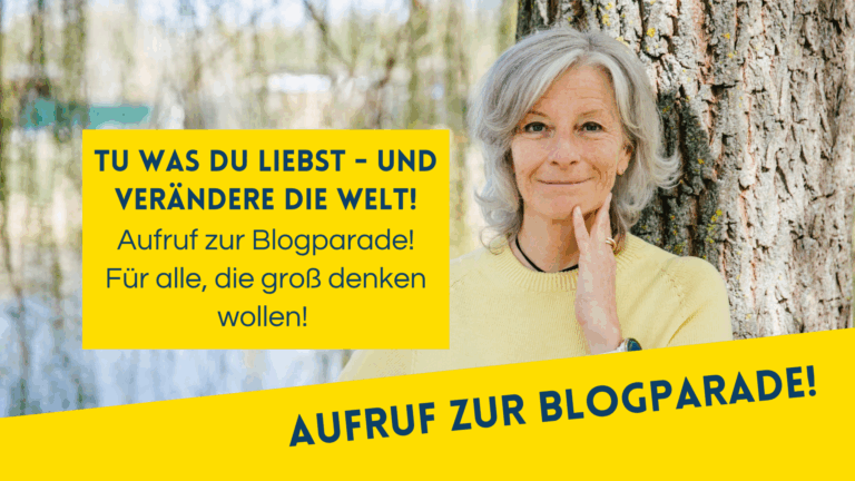 Tu, was du liebst – und verändere die Welt