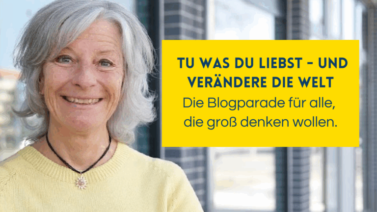 Tu, was du liebst – und verändere die Welt