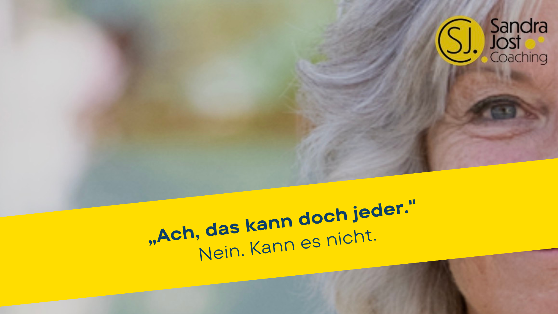 Ach das kann doch jeder. Selbstzweifel und Selbstbewusstsein.